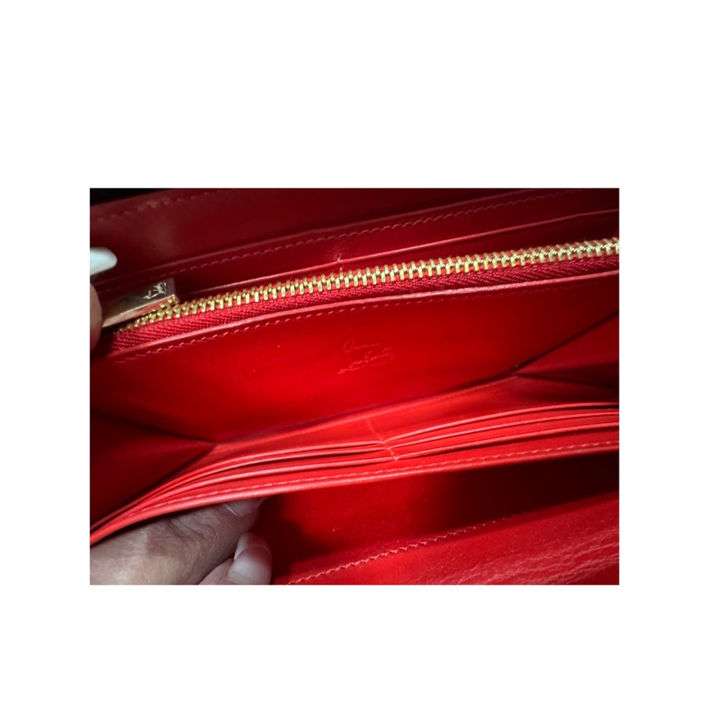 Christian Louboutin Women's Panettone Studded Calfskin Wallet - Picture 14 of 17
